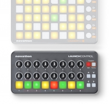 Novation Launch Control Portable USB Midi Contoller with 16 Assignable Knobs and Eight Pads