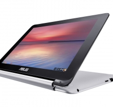 ASUS Chromebook Flip 10.1-Inch Convertible 2 in 1 Touchscreen (Rockchip, 4 GB, 16GB SSD, Silver)
