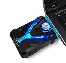 TekHome Super Vacuum Fan Laptop Cooler, Cooling Gaming Mate, High Compatibility w/ 4 Junction Shrouds, Adjustable Wind Speed, Reusable Tape, Power Saving, Make Your Laptop As Cool As A Cucumber