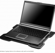 Cooler Master NotePal X-Slim Ultra-Slim Laptop Cooling Pad with 160mm Fan (R9-NBC-XSLI-GP)