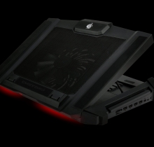 CM Storm SF-17 - Gaming Laptop Cooling Pad with 180 mm Fan and 4 Ergonomic Height Settings