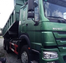 Xe Ben Howo 3 Chân Máy 371
