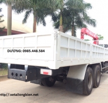 Bán xe tải Fuso 3 chân FJ 15 tấn  gắn cẩu unic siêu bền, siêu rẻ