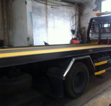 XE MITSUBISHI FUSO 5 TẤN CỨU HỘ SÀN TRƯỢT