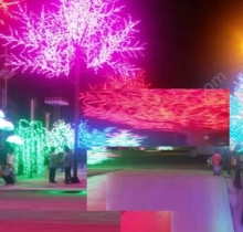 Hoa đèn trang trí noel