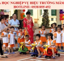 Mở lớp nghiệp vụ Hiệu trưởng mầm non 