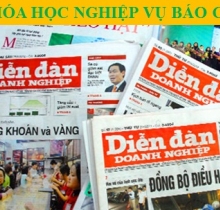 Đào tạo cấp nhanh chứng chỉ Nghiệp vụ báo chí