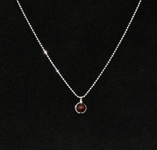 Dây chuyền mặt đá thạch anh tím