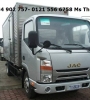 đại lí ủy quyền xe tải JAC 2 tấn 45 thùng xe dài 4m3 máy ISUZU