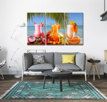 Tranh phòng ăn Summer DH1235A (kích thước 75x45cm)