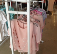 Giàn giá kệ treo quần áo đơn 1 tầng