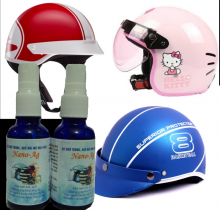 Xịt khử trùng, khử mùi mũ bảo hiểm Nano-Ag