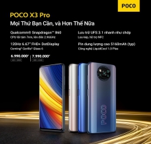 Điện thoại POCO X3 Pro